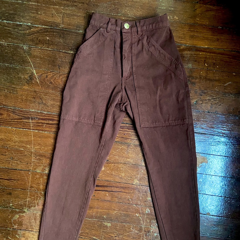 Big Bud Press brown Pencil Pants xxs